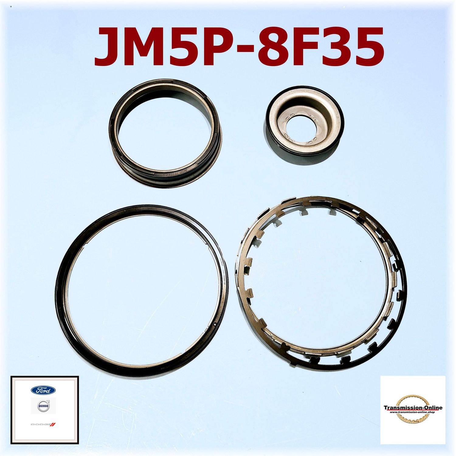 Piston Kit-Kolben Abdichtungen JM5P-8F35 8 Gang DSG Getriebe  Ford