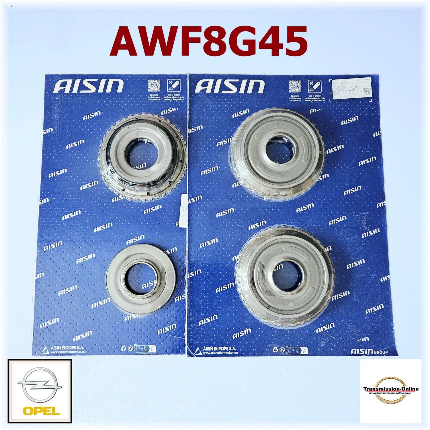 Piston Kit Trommelabdichtungen  8 Gang Automatik Getriebe AWF8G45 Opel Zafira-Vivaro-Grandland X Peugeot 508-Citroen SPACETOURER (K0)