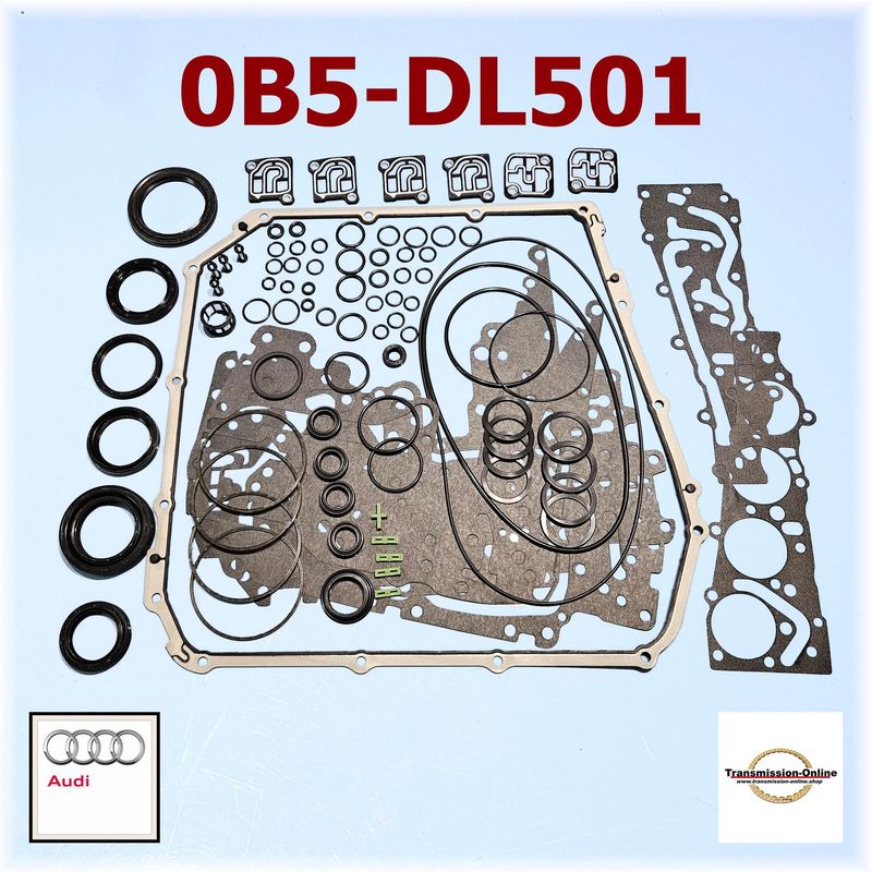 Dichtungssatz-Reparatursatz-Überholung Kit S-Tronic Getriebe 0B5 DL501 Audi
