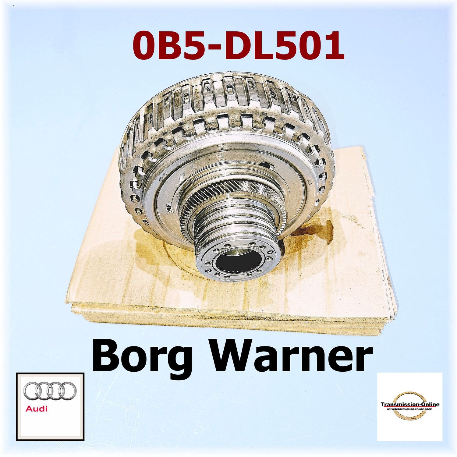Doppelkupplung- Mehrfachkupplung Borg Warner Audi-Porsche DSG 7 Gang S-Tronic Getriebe 0B5 DL501-0B5141030E-202154
