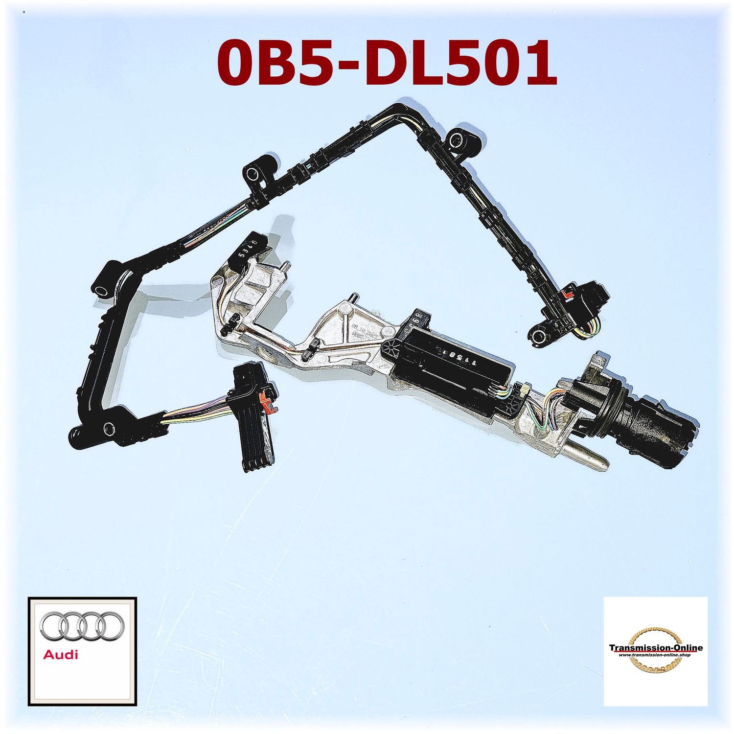 Fahrstufensensor+Kabelstrang Original Audi Getriebe 7 Gang S-Tronik 0B5-DL501- 0B5321391A-0B5927321L