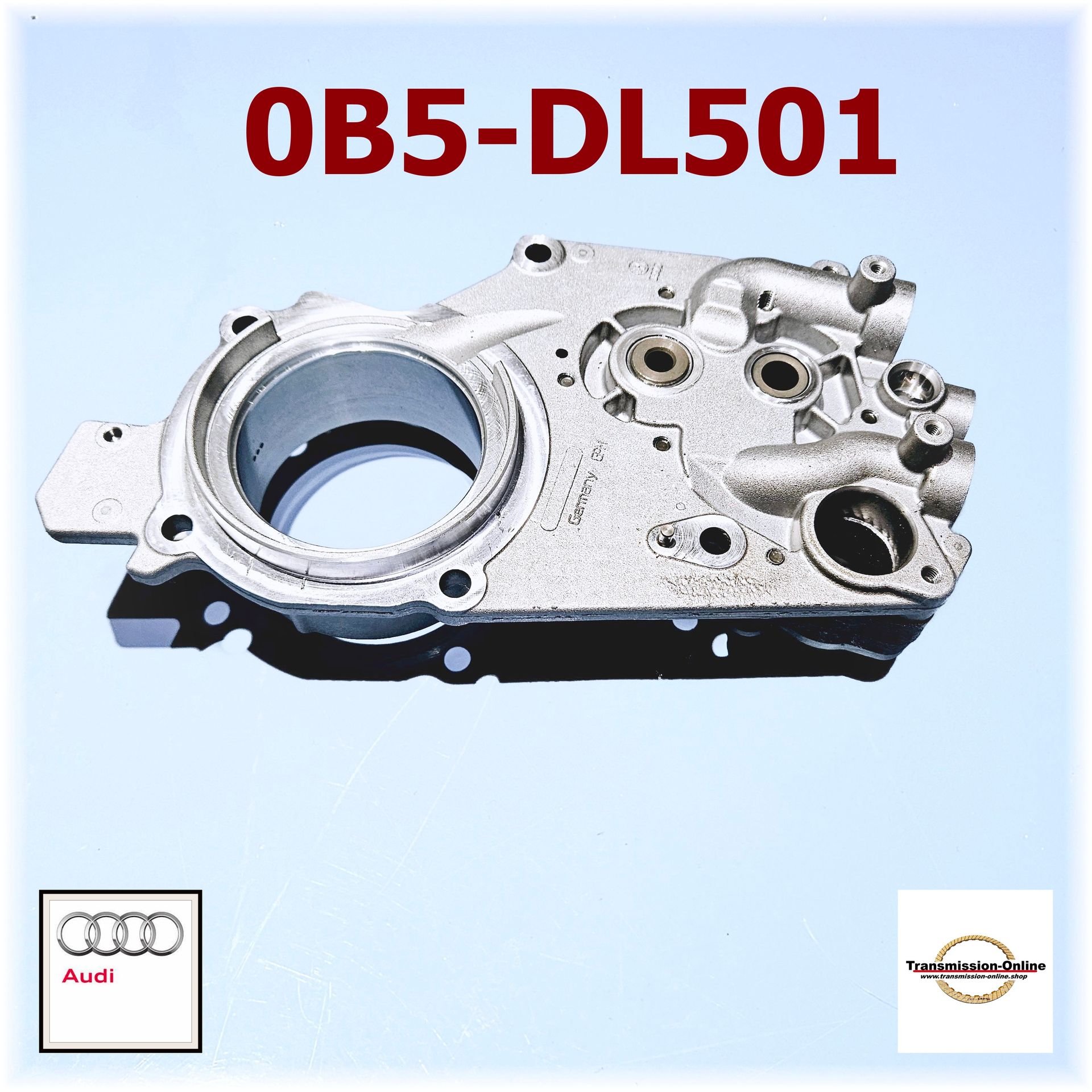 Ölpumpe +Verbindungsrohre Neuwertig Audi 7 Gang DSG Getriebe S-Tronik 0B5-DL501 0B5315105R