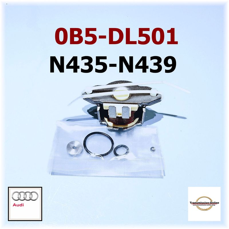 Multiplexer Ventil 3 N435-N439 K1+K2 Kupplungs-Aktivierungs Ventil, Audi S-Tronic 0B5-DL501Mechatronik