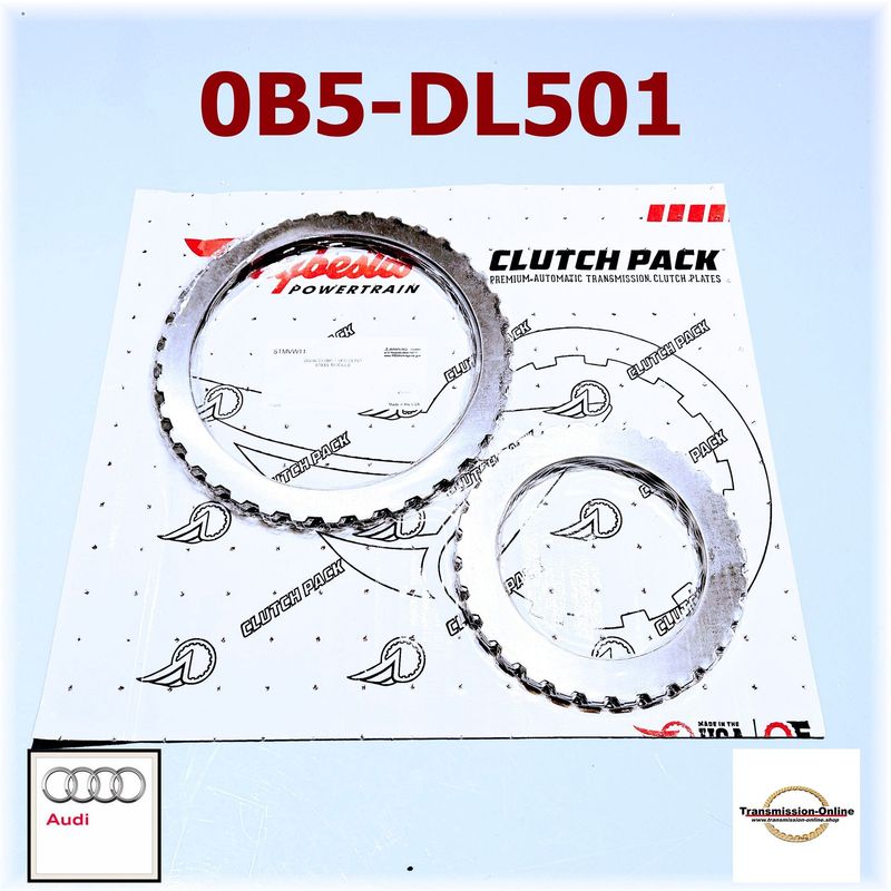 Raybestos Kupplung Stahl Lamellen Satz 7 Gang DSG S-TRONIC Getriebe 0B5 DL501