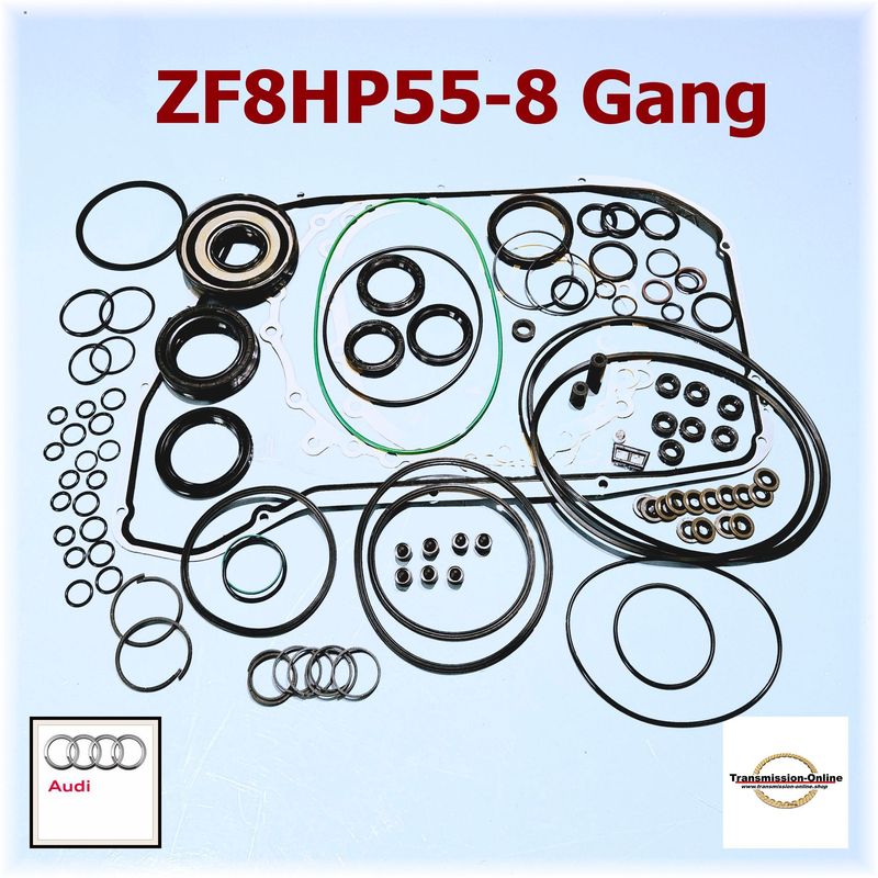 Dichtsatz-Reparatur Satz- 8HP55 Überholsatz ZF Getriebe Audi A6 A7 A8 Q5 Q7-0BK
