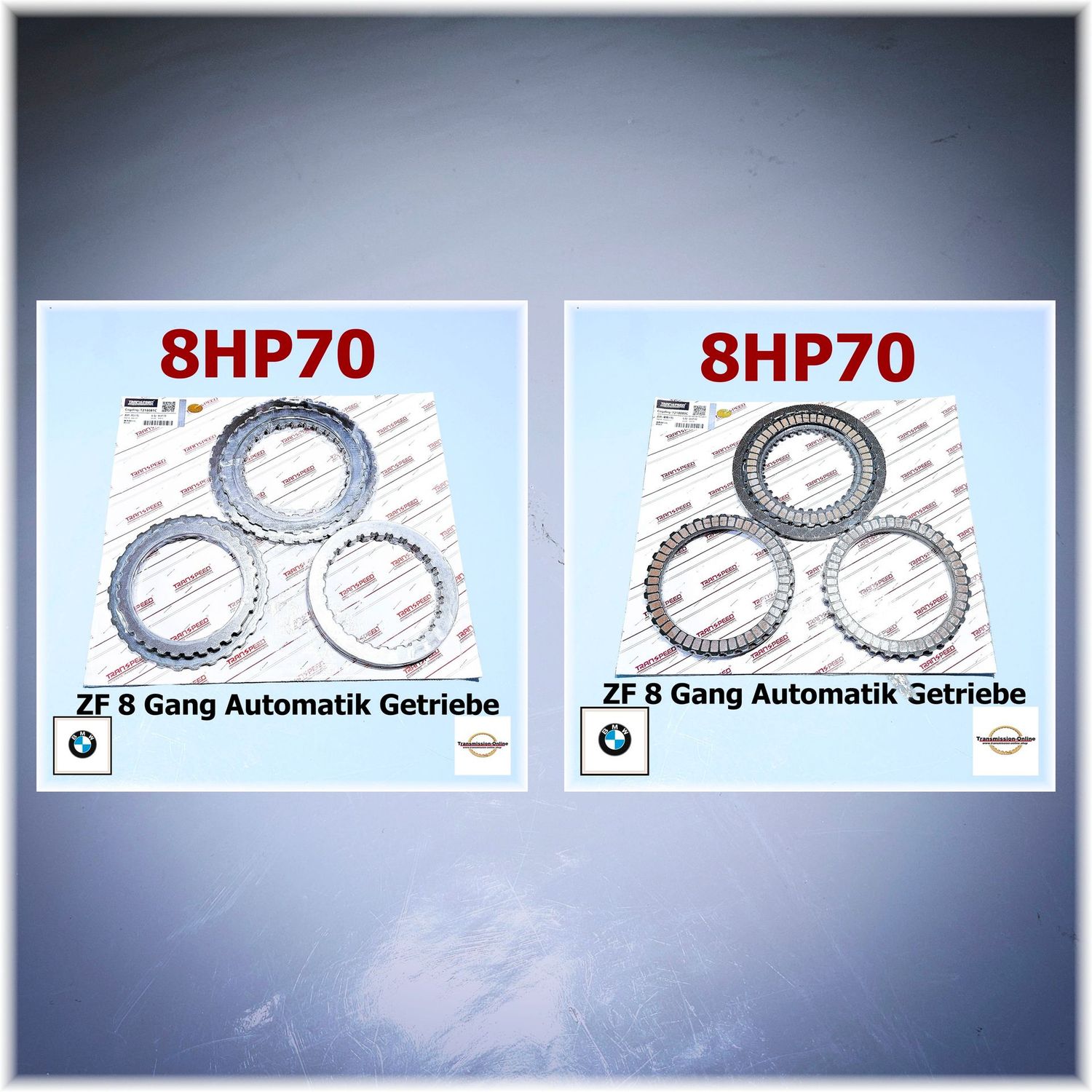 Reiblamellen +Stahllamellen- Kupplung Friction Kit Satz 8HP70 8 Gang Automatik BMW Jeep ZF Getriebe