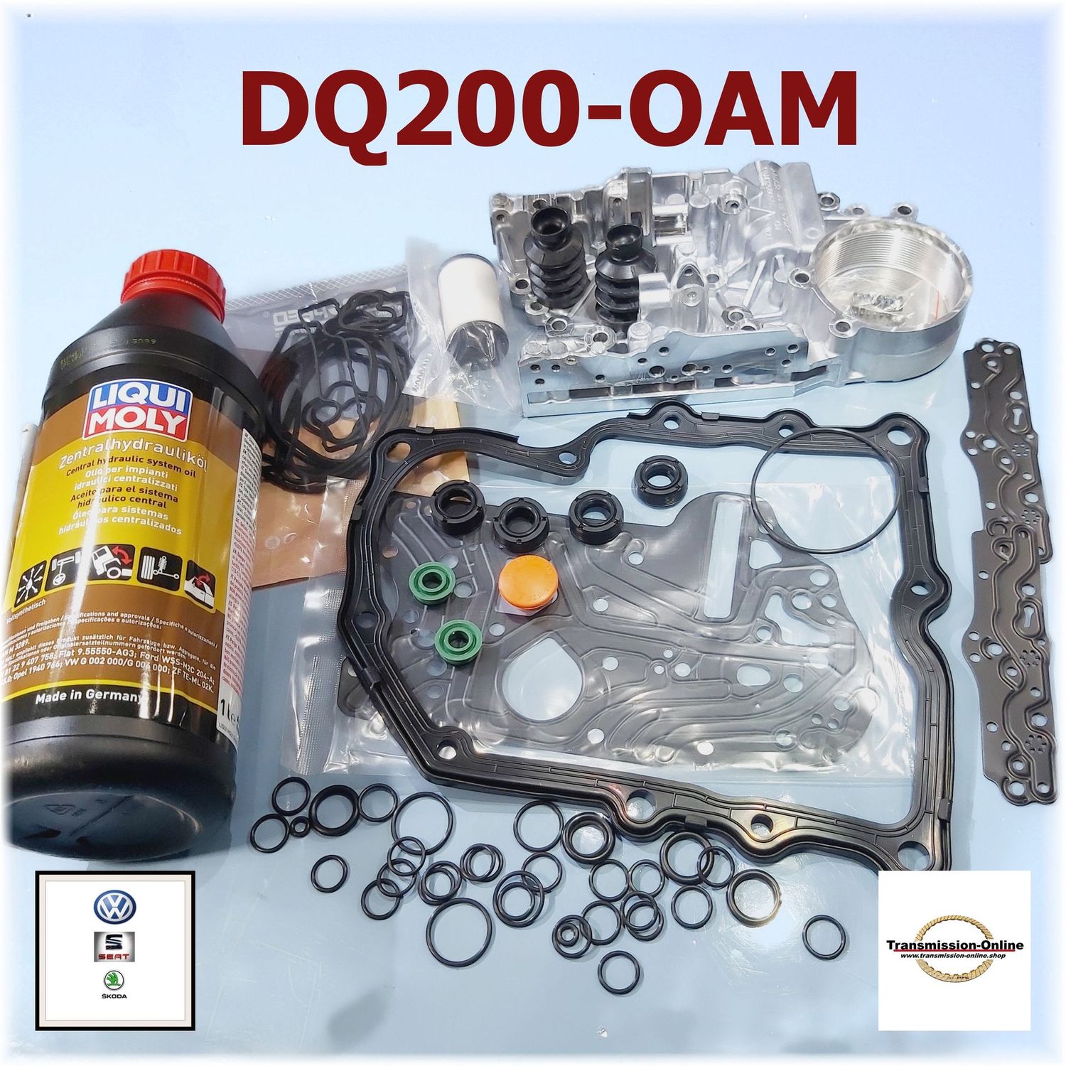 Reparatursatz Mechatronik  Druckspeichergehäuse  DSG 7 Gang Getriebe 0AM-DQ200  VW-Seat-Skoda