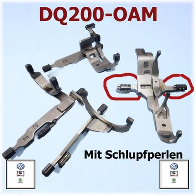 Schaltgabel Satz 7 Gang DSG Getriebe OAM-DQ200 Alte Version mit Schlupfperlen  VW-Seat-Skoda