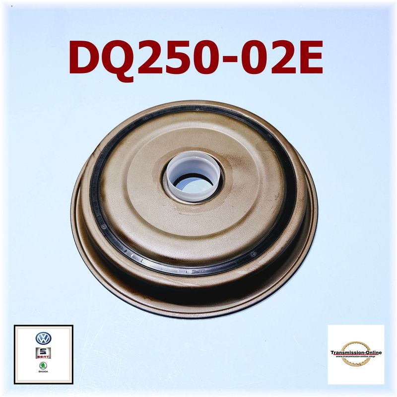 Kupplungsdeckel -Abdeckung DSG 6 Gang Getriebe DQ250-02E,  VW,Seat,Skoda,