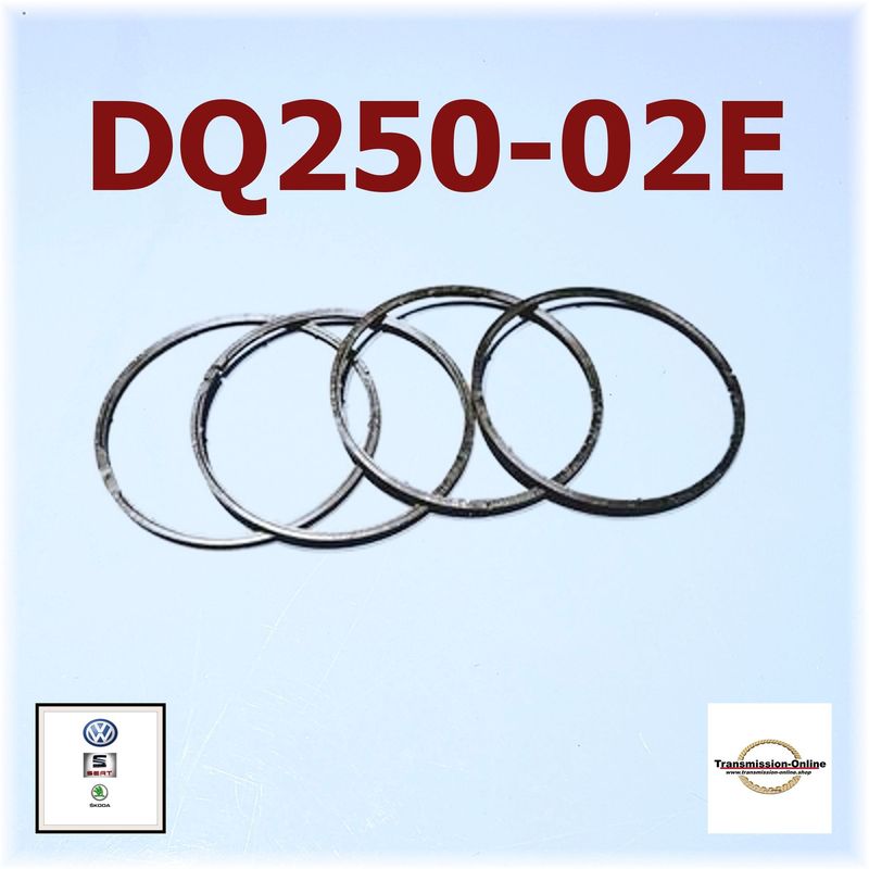 Kupplungs Kolben Ringe Satz DQ250-02E 6 Gang DSG Getriebe VW-Seat-Skoda-Audi