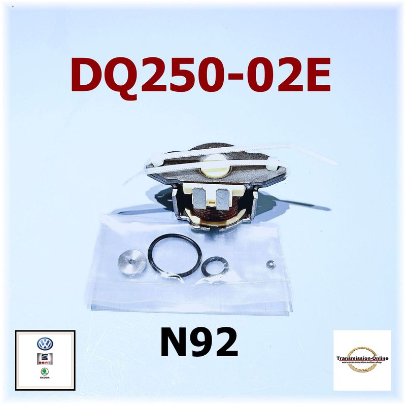 Multiplexer Ventil  N92 Aktivierung Kupplung-DQ250 -02E Mechatronik VW -Sat-Skoda-Audi