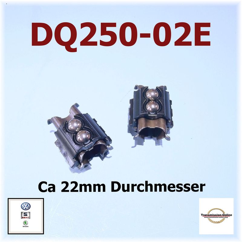 Schlupfperlen 2 Set kleine Version Schaltgabel, 6 Gang DSG Getriebe 02E DQ250 DSG  VW,Skoda,Seat