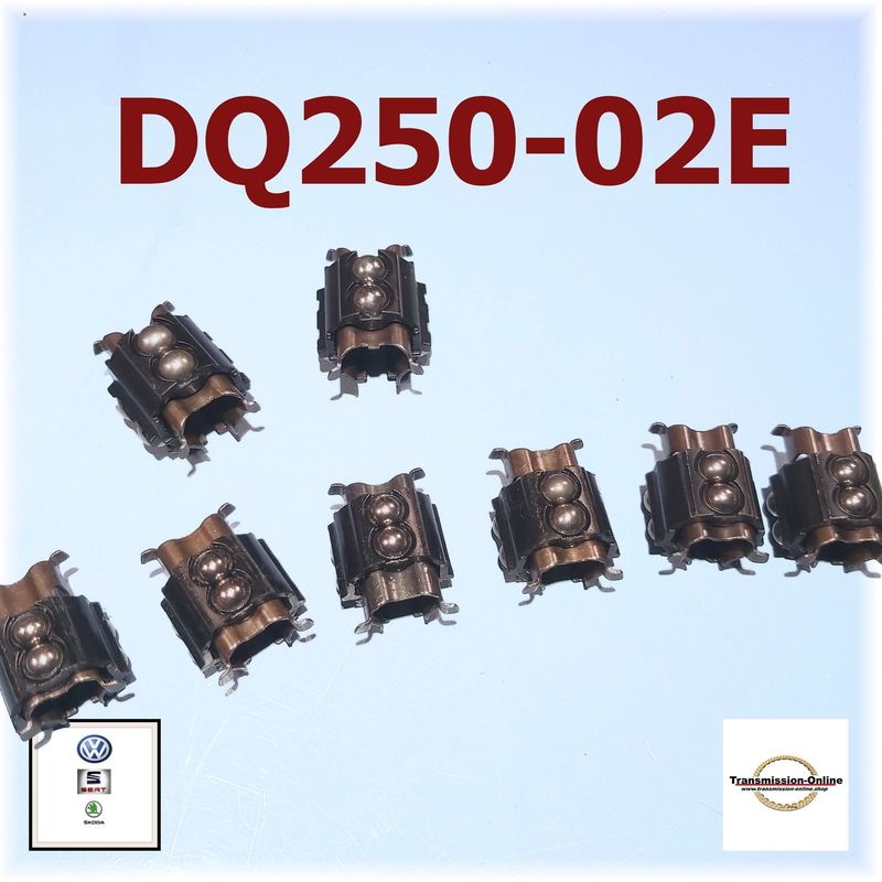 Schlupfperlen Satz Schaltgabel, DSG Getriebe 02E DQ250 DSG 6 Gang,Für VW,Skoda,Seat