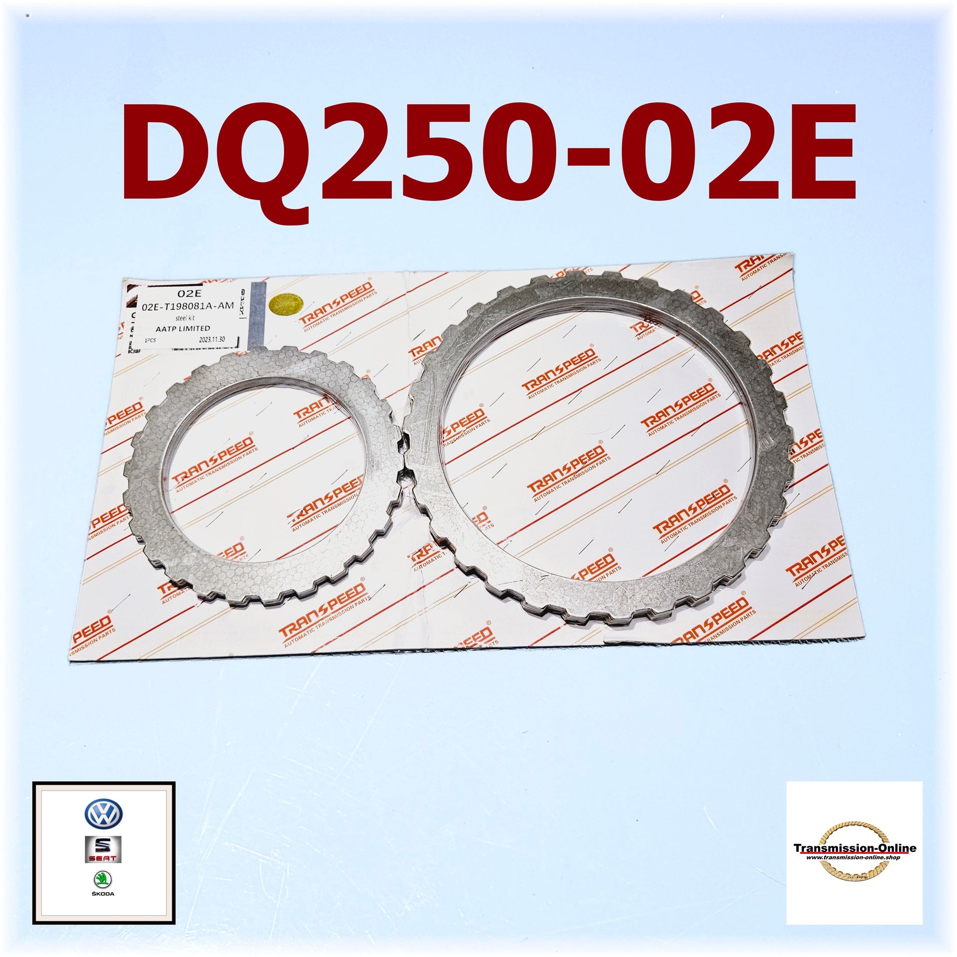 Kupplungs Reparatursatz DSG 6 Gang Getriebe  02E DQ250 VW-Seat-Skoda