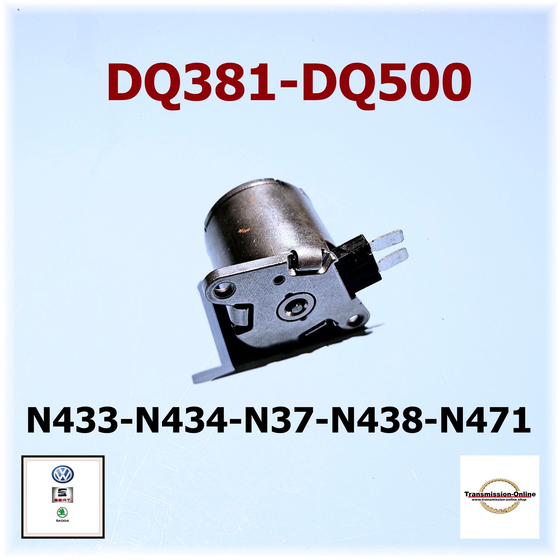 Schaltventil Betätigungsventil Kühlerdurchfluss-Magnetventil DSG 7 Gang DQ381-DQ500