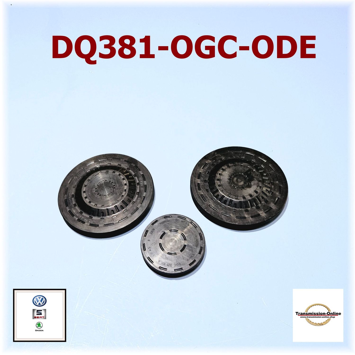 Verschluss Deckel  Getriebe Gehäuse 7 Gang DSG Getriebe DQ381-0GC-0BT  VW -Skoda-Seat