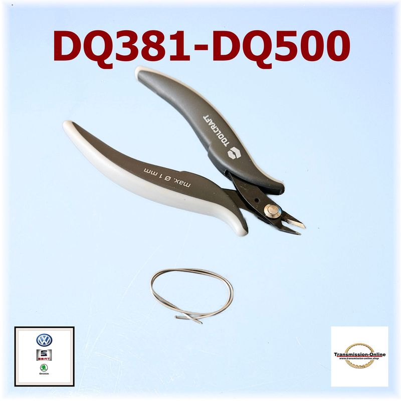Werkzeug Steuergerät  Reparatur Positionsgeber für Kupplung 1+Positionsgeber Kupplung 2, Fehler P1735- P1736 P10666 DSG 7 Gang-DQ381-DQ500