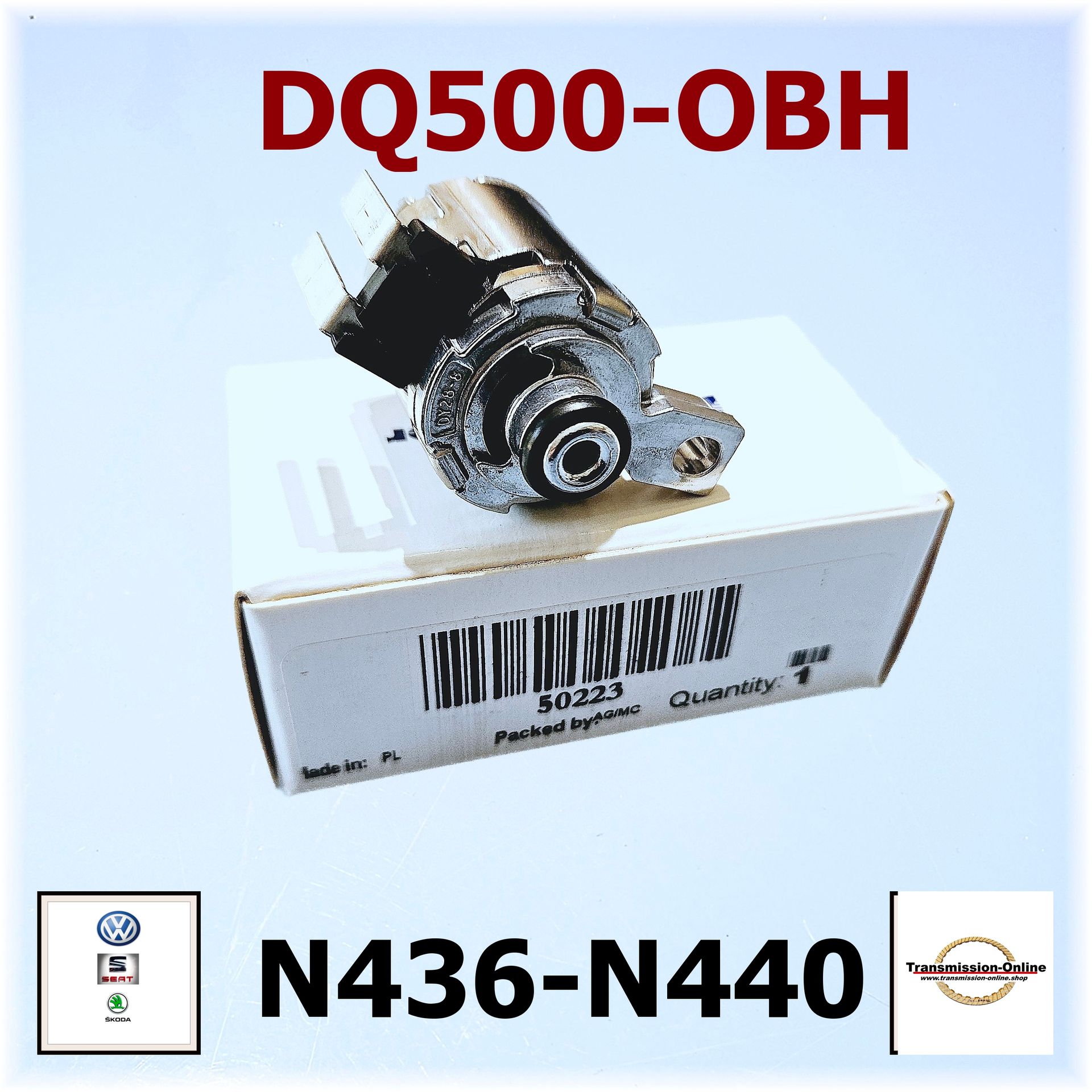 Druckregelventil N436/N440 DSG 7 Gang DQ500-OBH