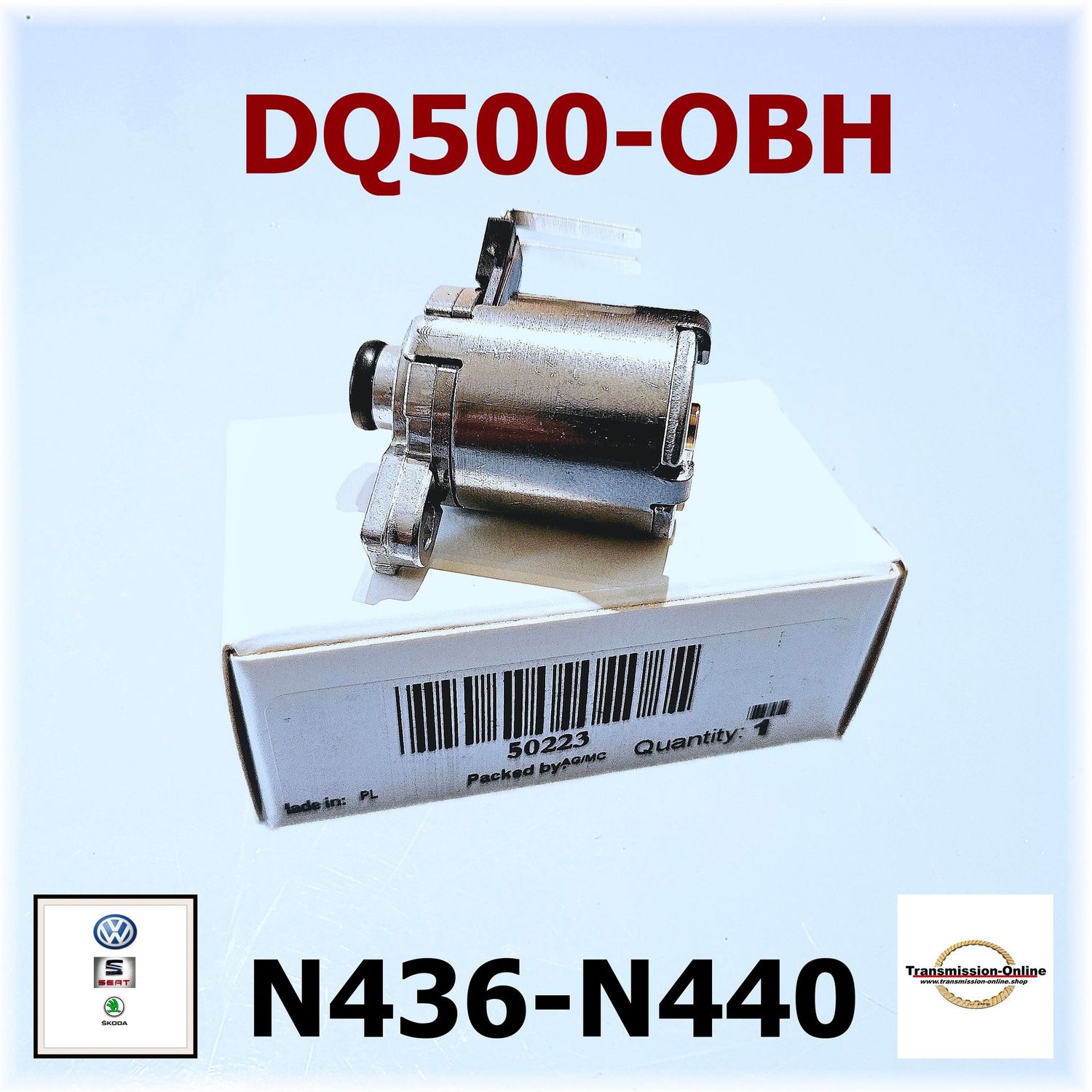 Druckregelventil N436/N440 DSG 7 Gang DQ500-OBH