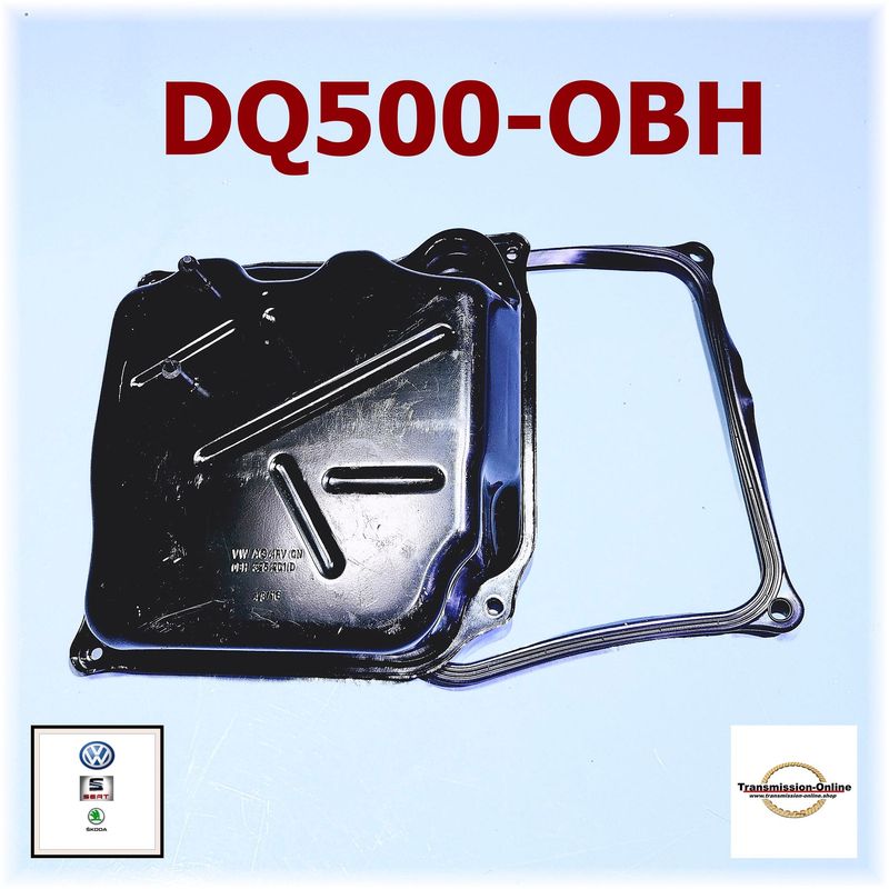 Ölwanne +Dichtung Getriebe DSG 7 Gang, DQ 500-OBH OBT Mechatronik VW,Seat,Skoda,0BH325201D