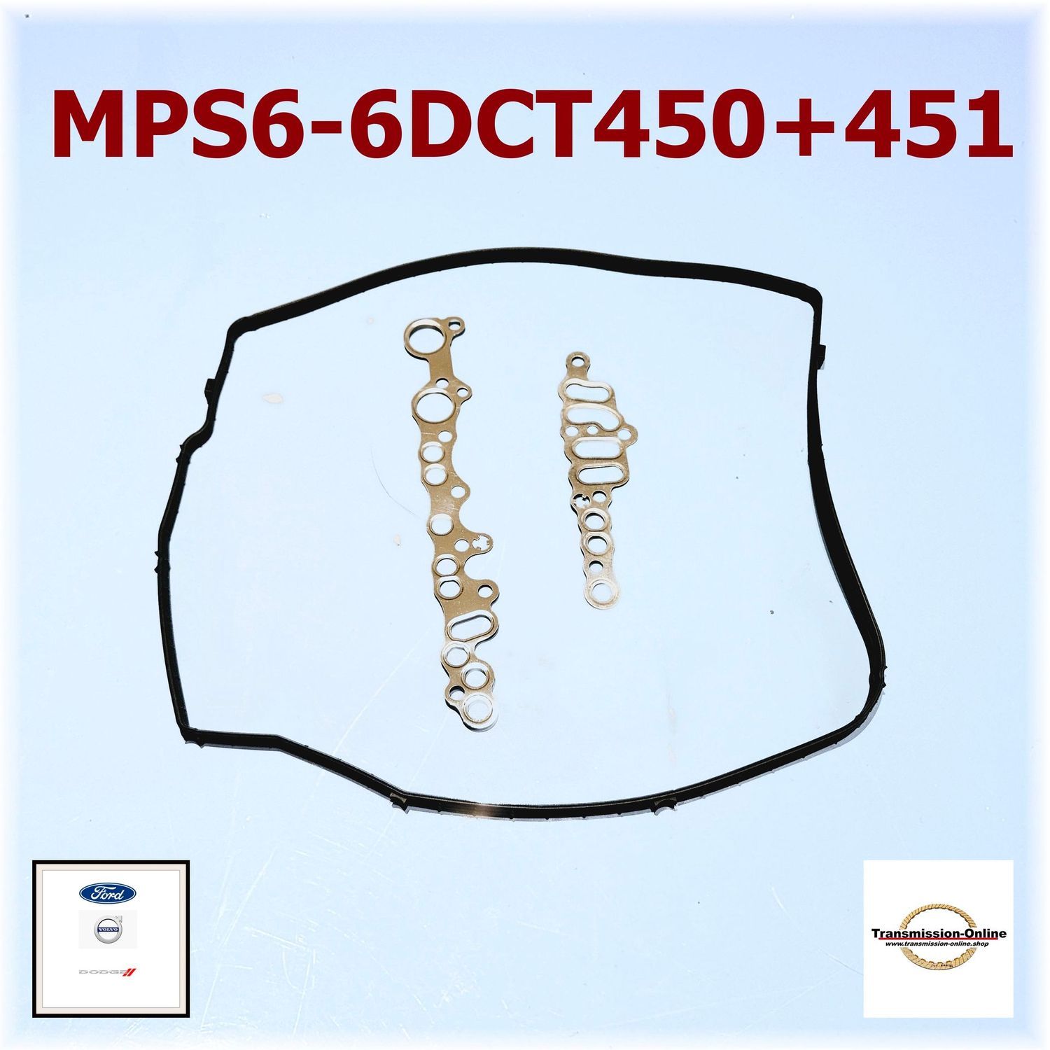 Dichtung Satz Mechatronik Ausbau DSG 6 Gang  MPS-6DCT450+451 Powershift Getriebe  Ford Volvo Dodge
