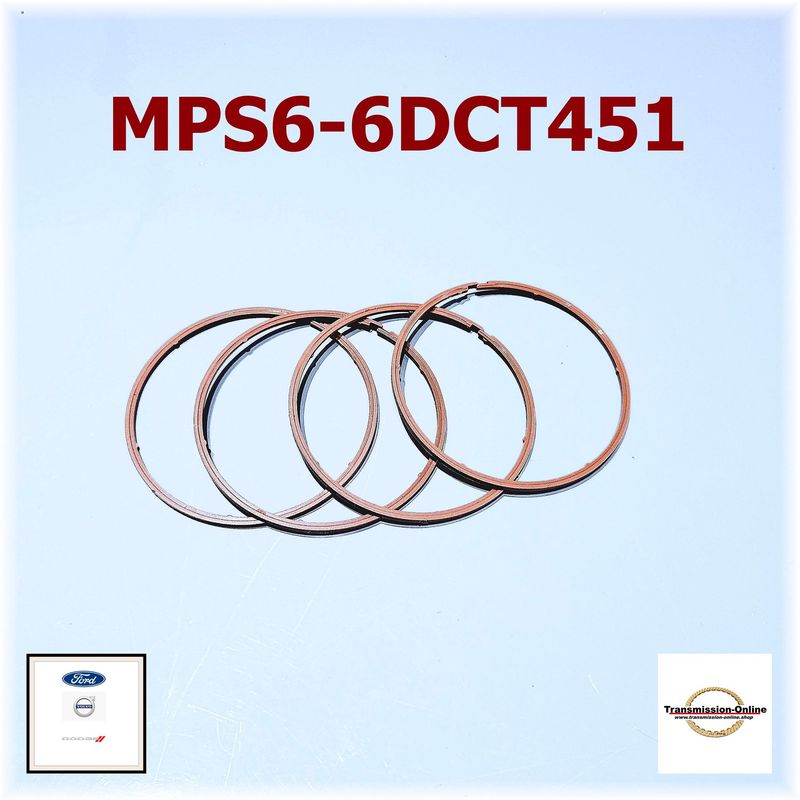 Kupplungs Kolben Ringe Satz MPS6-6DCT451  6 Gang Powershift Getriebe  Ford Volvo Dodge