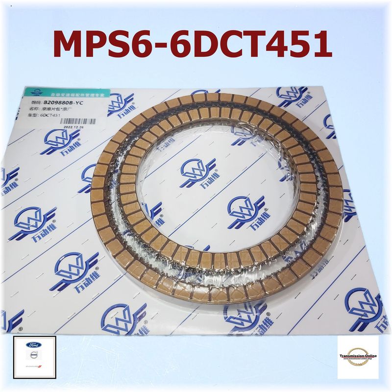 Kupplungs Reiblammelen Satz MPS6-6DCT451 Ford Powershift Getriebe DSG Ford Volvo