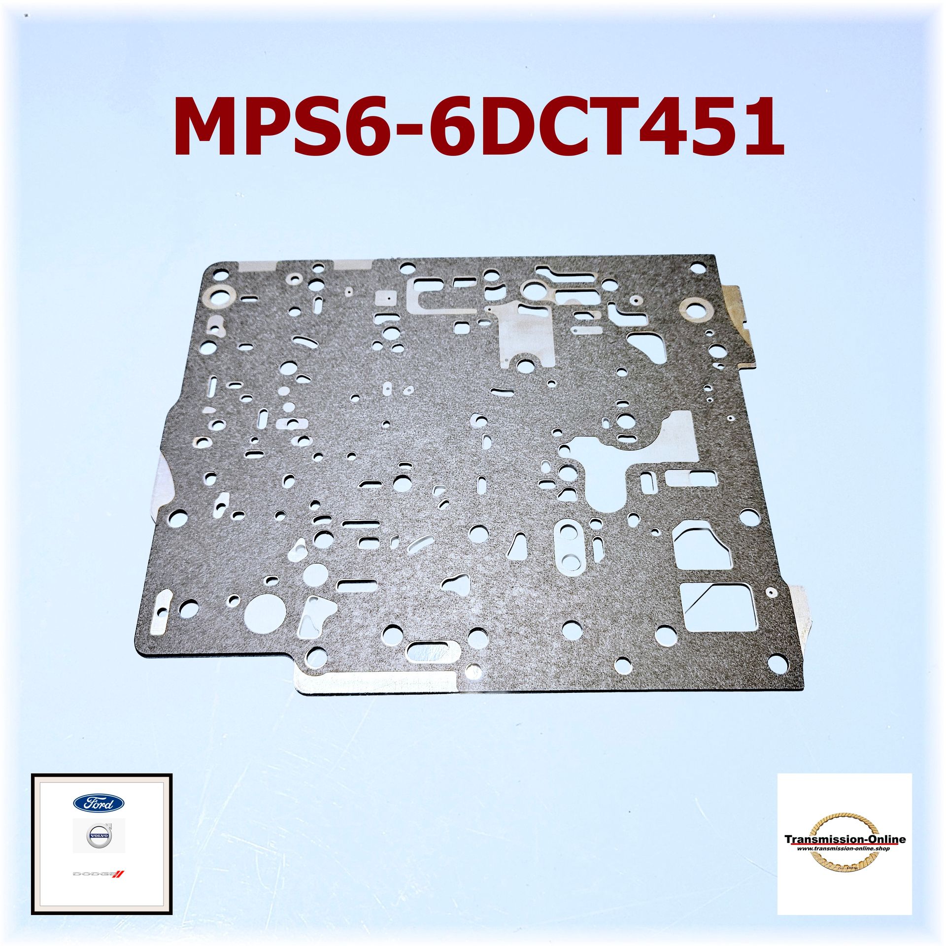 Trennplatte-Dichtplatte-Separator Platte Mechatronik DS7R  MPS6 6DCT451 6 Gang DSG Powershift Getriebe Ford-Volvo