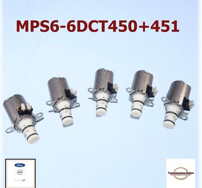 Ventilsatz Druckregelung Mechatronik MPS6-6DCT450 oder MPS6 6DCT 451 Powershift Getriebe DSG Ford Volvo Dodge
