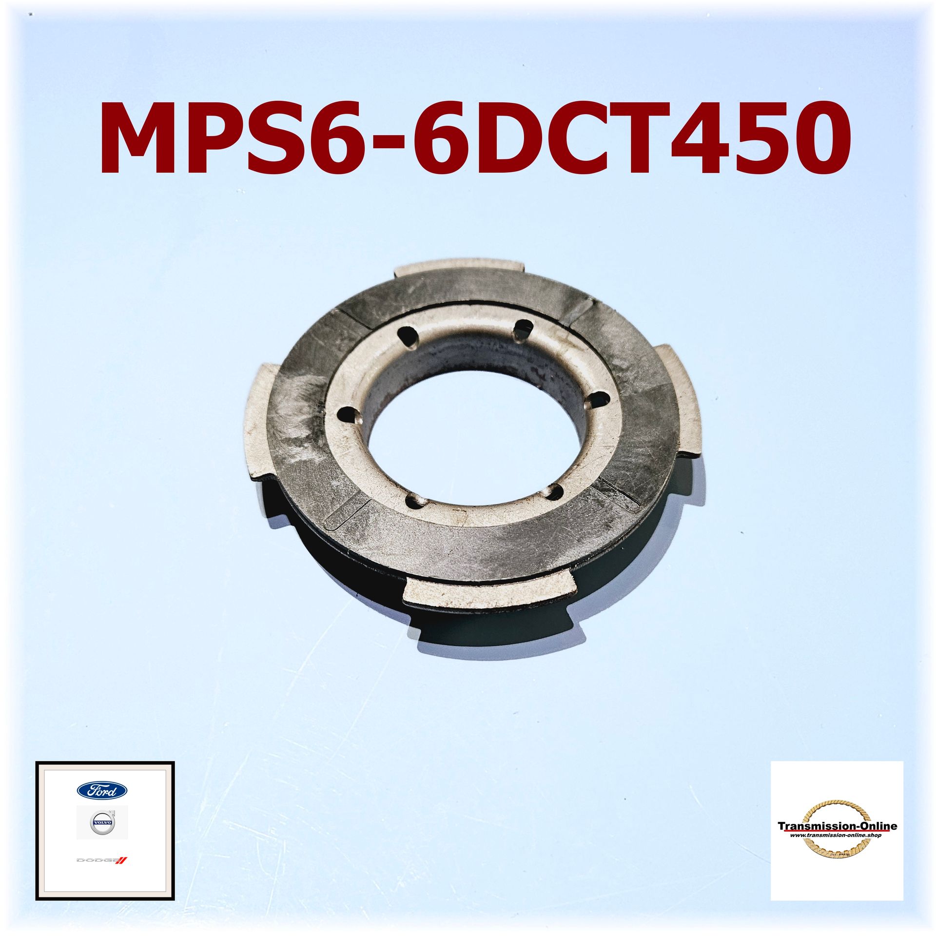 Zentralmutter Kupplungn  MPS6-6DCT450 Powershift Getriebe  Ford Volvo Dodge