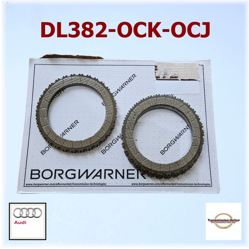 Kupplung Reiblamellen Satz 7 Gang DSG Getriebe  DL382-OCK-OCJ Audi A4-A6 Q3-Q5