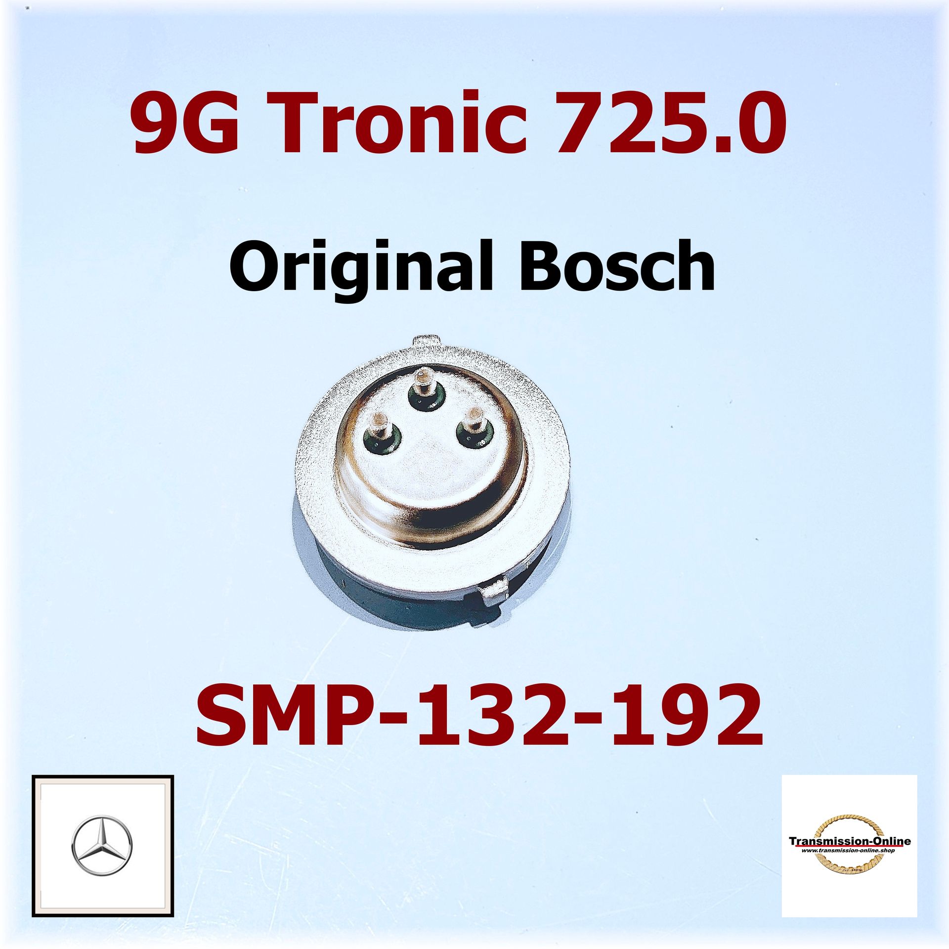 Drucksensor Bosch SMP 132-192  Kupplungsposition Drucksensor Mercedes 9 G Tronic 725.0