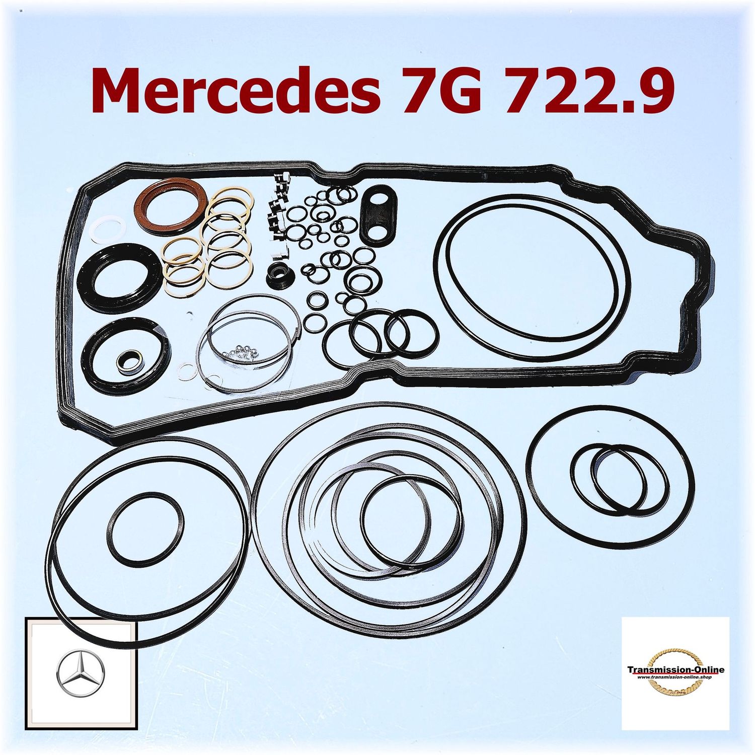 Dichtsatz-Überholsatz -Reparatursatz Automatik Getriebe Mercedes  7G 722.9