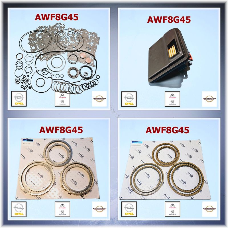 Master Kit -Komplett Reparatursatz 8 Gang Automatik Getriebe AWF8G45 Opel Zafira-Vivaro-Grandland X Peugeot 508-Citroen SPACETOURER (K0)