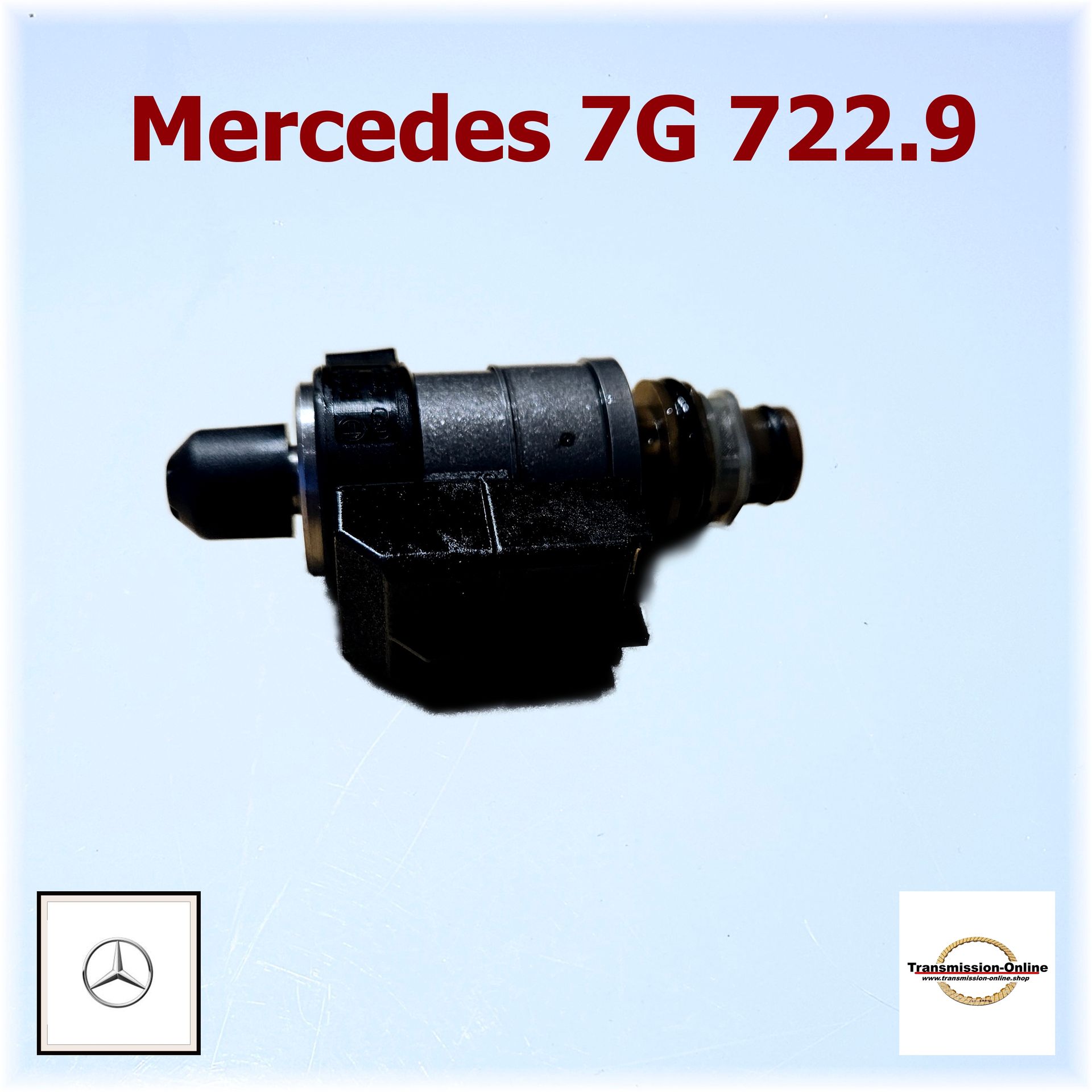 Magnetventil Original Bosch Schwarze Kappe Y3/8Y1-Y3/8Y3-Y3/8Y4-Y3/8Y5 Automatik Getriebe Mercedes  7G 722.9 F026001015