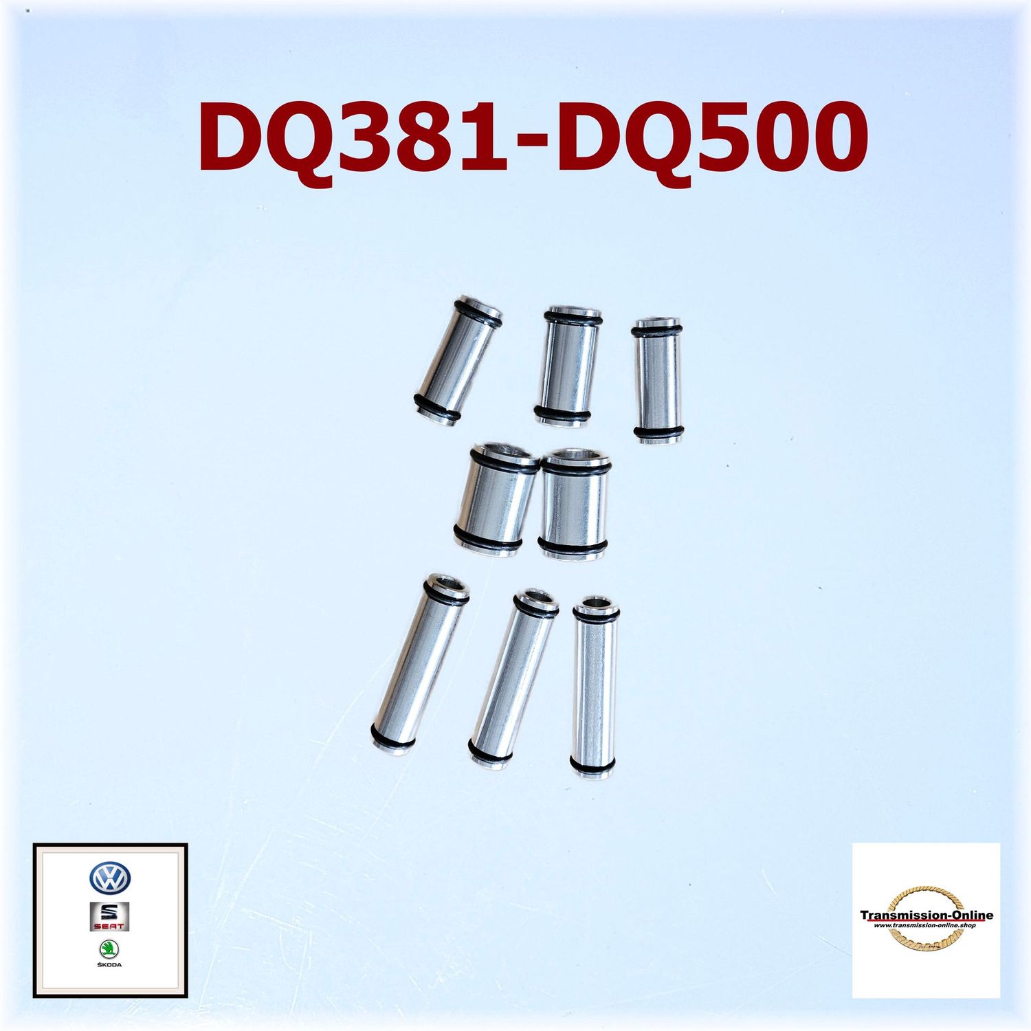 Satz Ölröhre Aluminium Mechatronik DSG 7 Gang DQ500-0BH-0BT.DQ381 -OGC Satz Ölröhre Aluminium Mechatronik DSG 7 Gang DQ500-0BH-0BT.DQ381 -OGC
