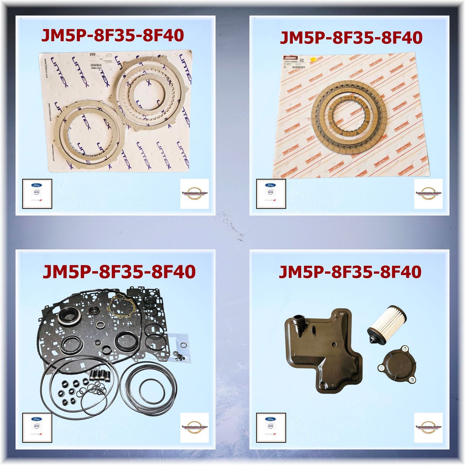 Komplett Reparatur Satz-Überholsatz -Masterkit JM5P-8F35-8F40 8 Gang Automatik Getriebe  Ford -Lincoln