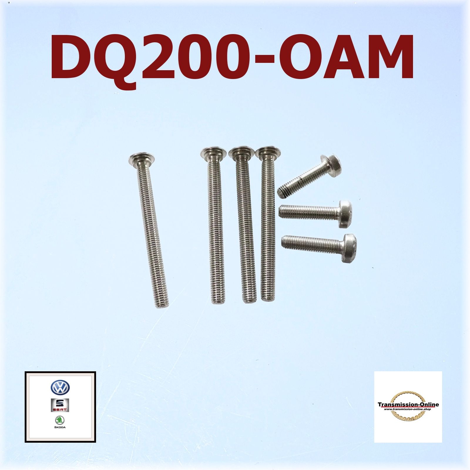 Druckspeicher Reparatursatz ,  Fehler P189C,P17BF DSG 7 Gang Mechatronik,Getriebe OAM DQ200,