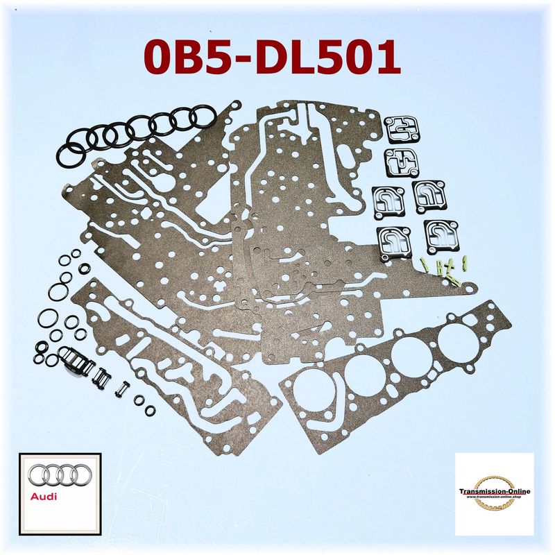 Dichtsatz Reparatursatz Mechatronik Audi S-Tronik 0B5-DL501 DSG Getriebe Dichtsatz Reparatursatz Mechatronik Audi S-Tronik 0B5-DL501 DSG Getriebe
