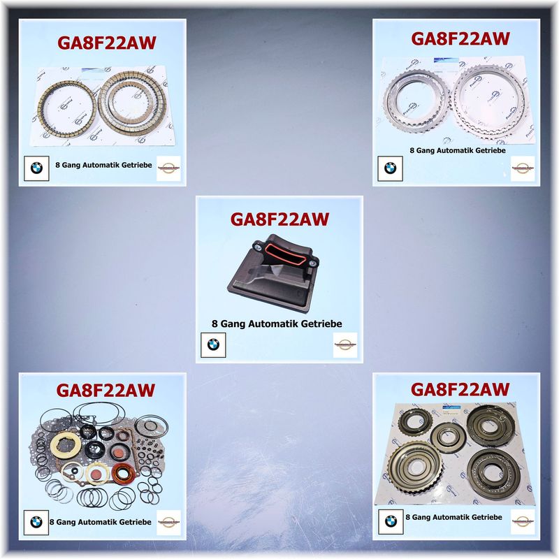 Master Kit -Komplett Reparatursatz 8 Gang Automatik Getriebe Aisin GA8F22AW BMW -Mini-Volvo XC90