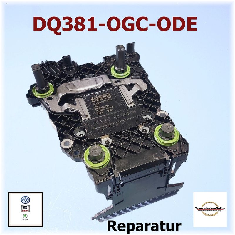 Steuergerät Reparatur Positionsgeber für Kupplung 1und 2 DSG 7 Gang DQ381-DQ500
