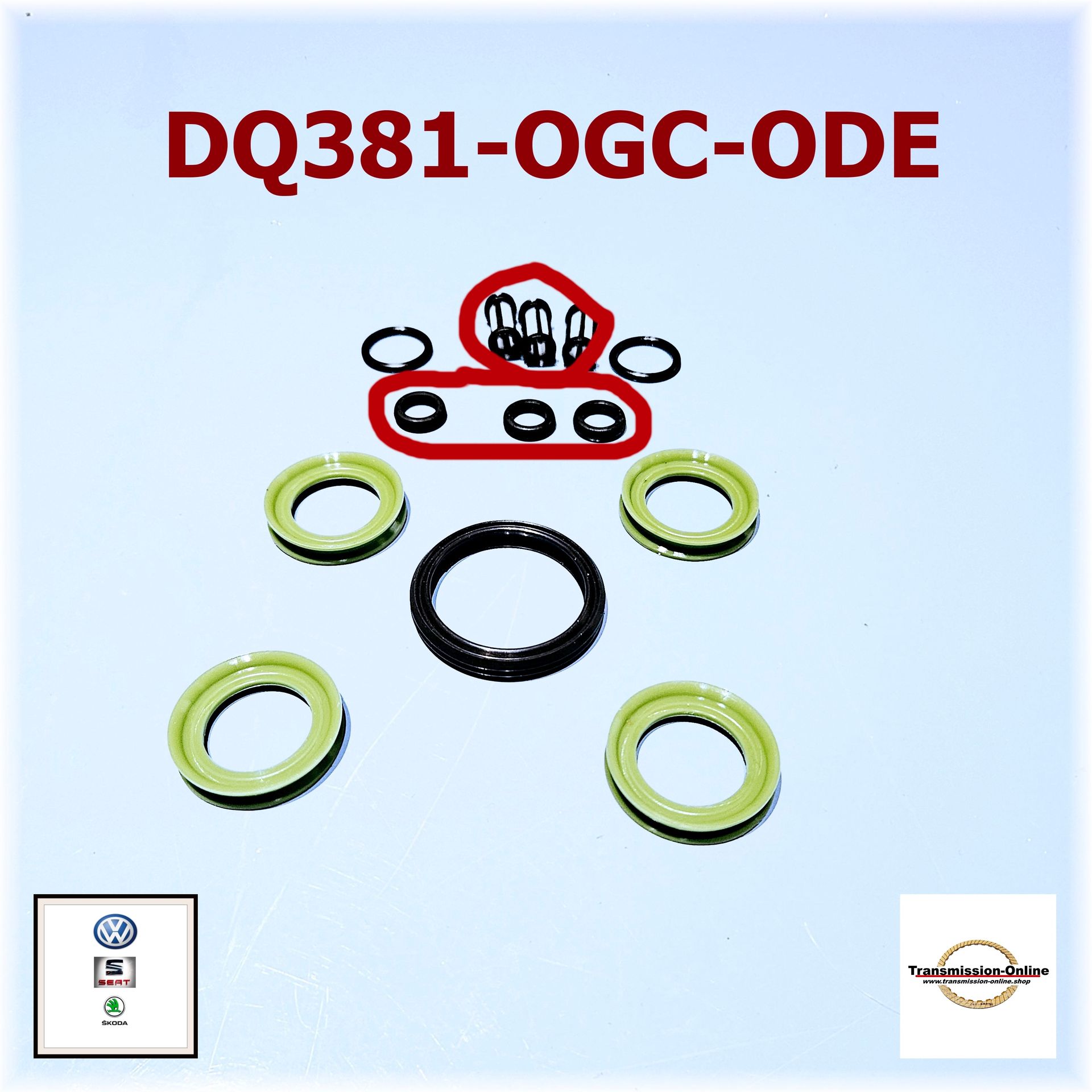 Steuergerät Reparatur Positionsgeber für Kupplung 1und 2 DSG 7 Gang DQ381-DQ500