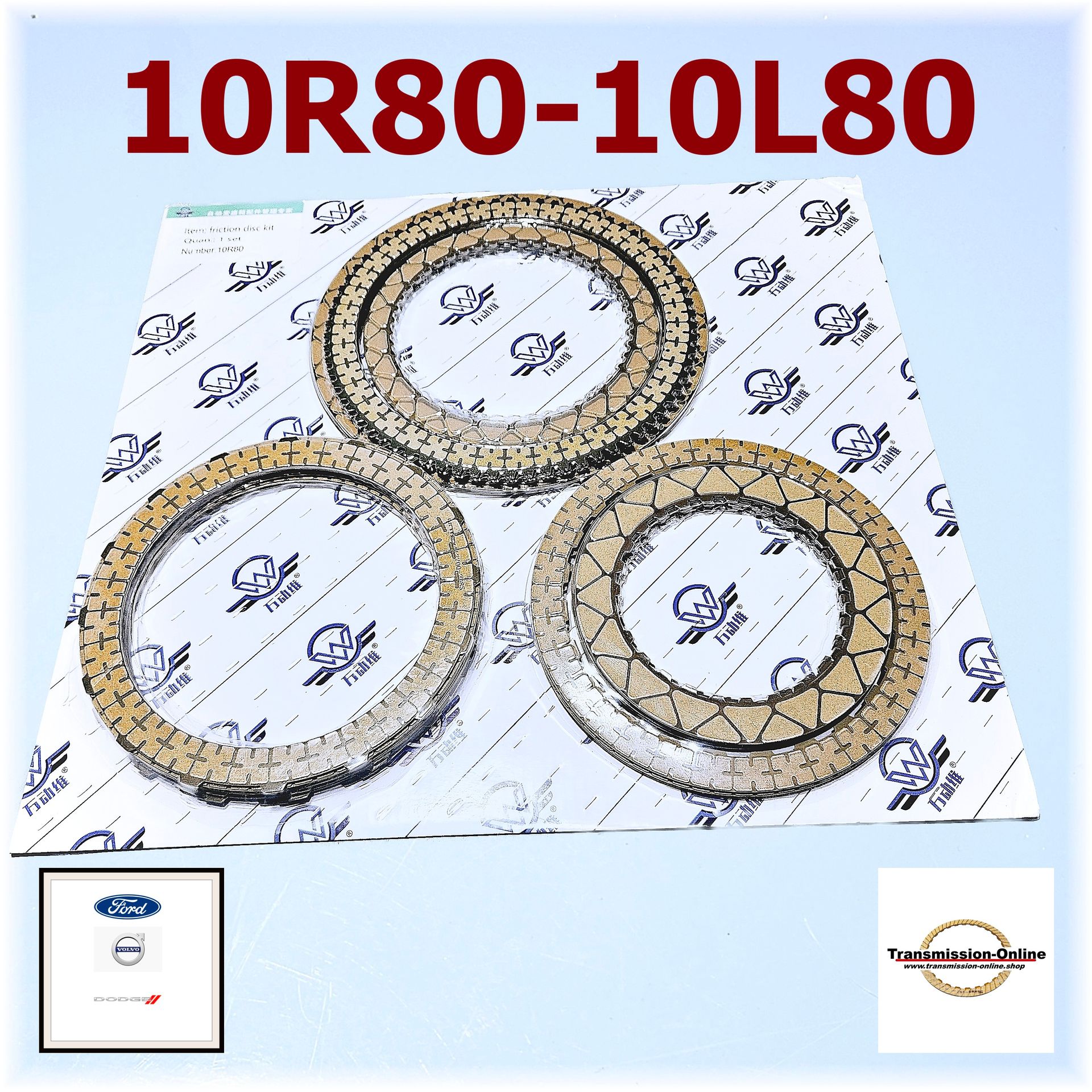 Komplett Überhol Satz-Master Kit 10R80-10L80 10 Gang Automatik  Getriebe  Ford Ranger-F150 Raptor-Mustang