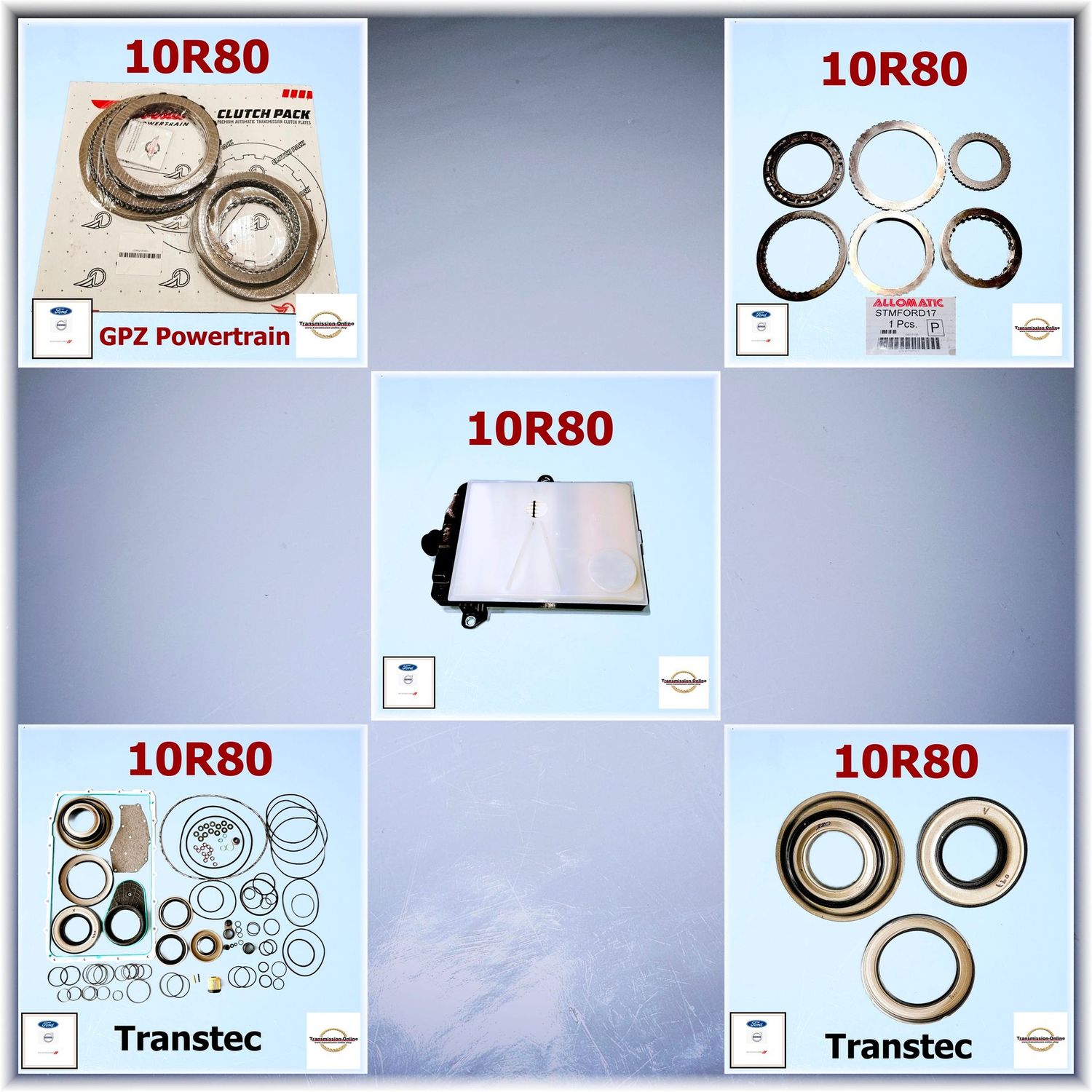 Power Train Komplett Überhol Satz-Master Kit 10R80-10L80 10 Gang Automatik  Getriebe  Ford Ranger-F150 Raptor-Mustang