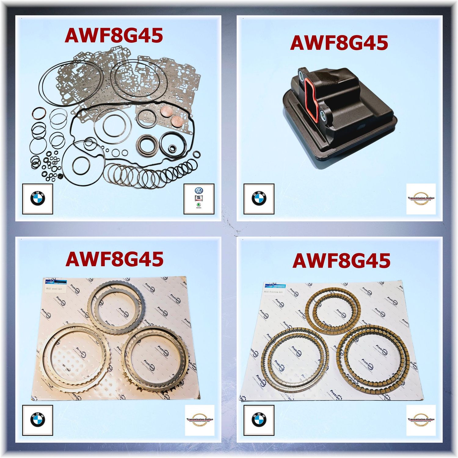 Master Kit -Komplett Reparatursatz 8 Gang Automatik Getriebe Aisin AWF8G45 BMW X1-X2-1 F48-2 F44 Master Kit -Komplett Reparatursatz 8 Gang Automatik Getriebe Aisin AWF8G45 BMW X1-X2-1 F48-2 F44