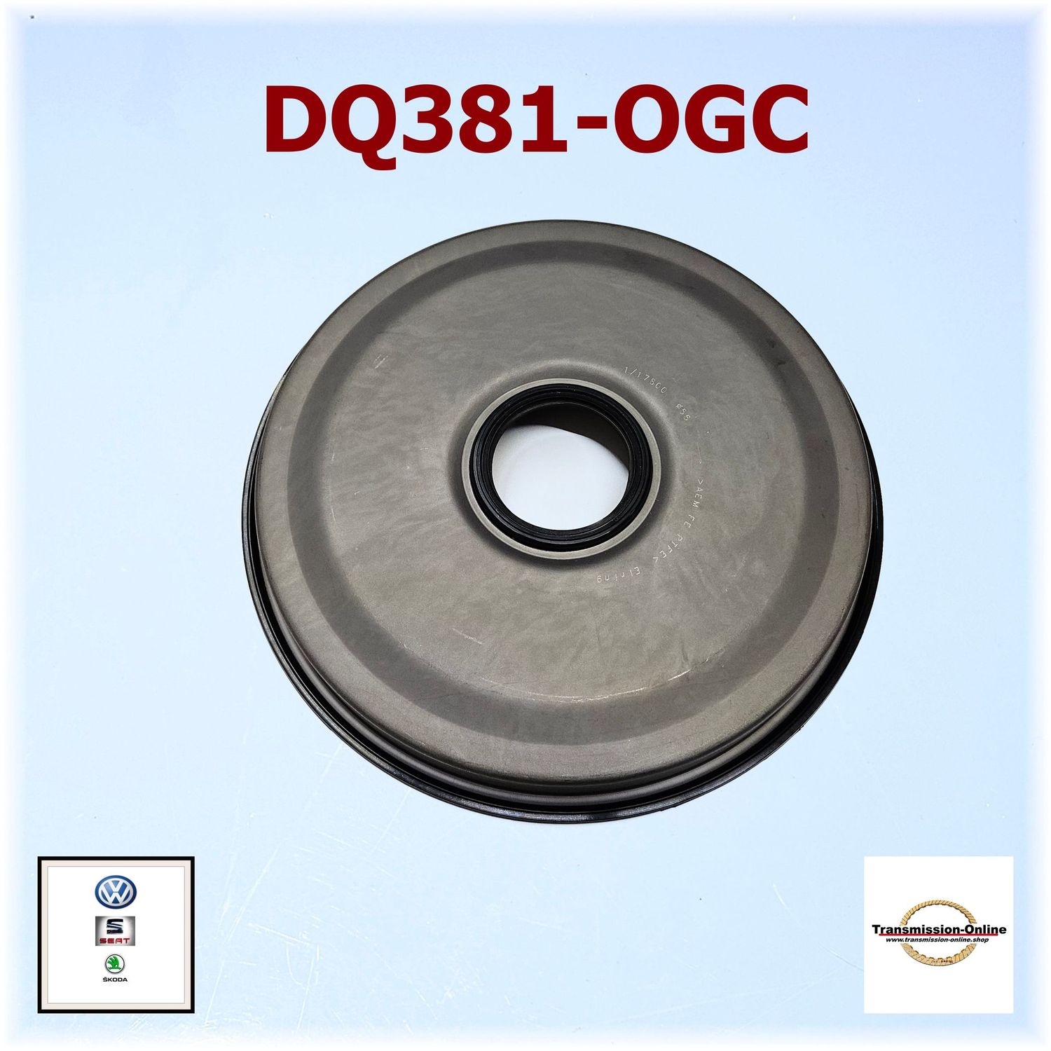 Frontabdeckung Kupplung Abdeckung 7 Gang DSG Getriebe VW Golf-Passat-Tiguan DQ381-OGC Frontabdeckung Kupplung Abdeckung 7 Gang DSG Getriebe VW Golf-Passat-Tiguan DQ381-OGC