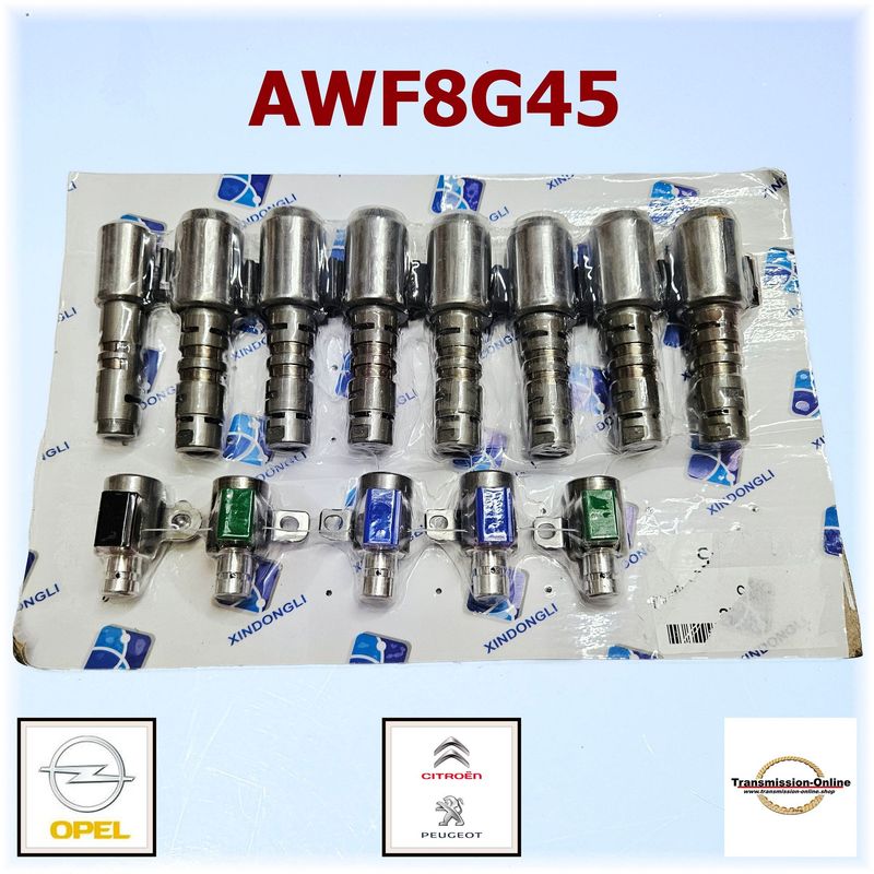 Ventil Satz 8 Gang Automatik Getriebe AWF8G45 Opel Zafira-Vivaro-Grandland X Peugeot 508-Citroen SPACETOURER (K0)