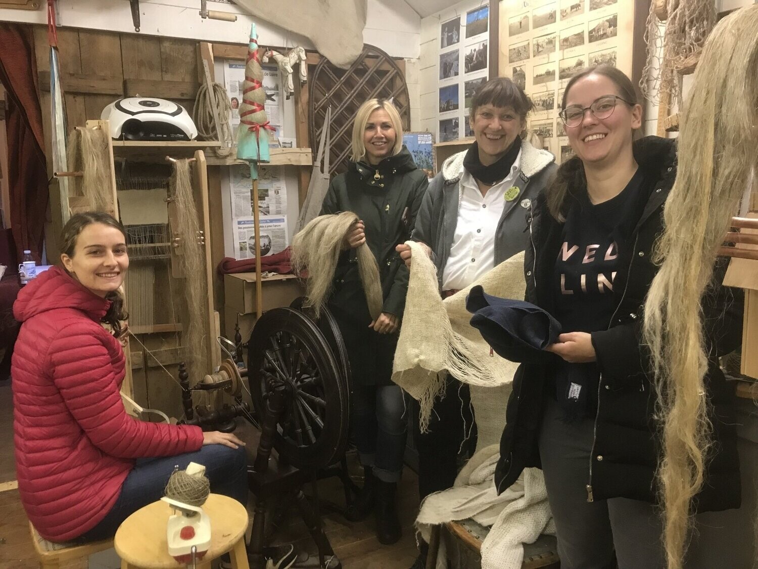 FLAX AND SPINNING WORKSHOP 13th and 14th APRIL 2024
