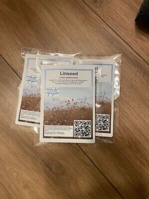 Linseed for seed production and fibre alternative