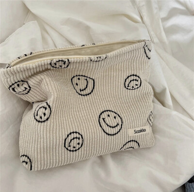 Smile Bag - Kosmetiktasche aus Cord